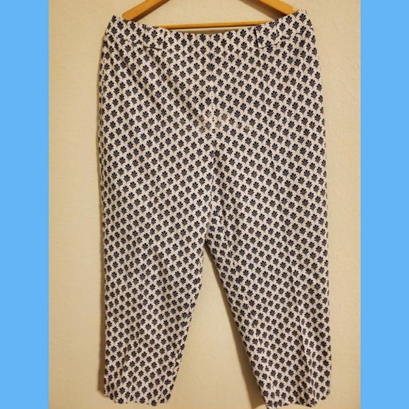 Talbots Pants - 3/$25 🔥TALBOTS blue and white pants size 16